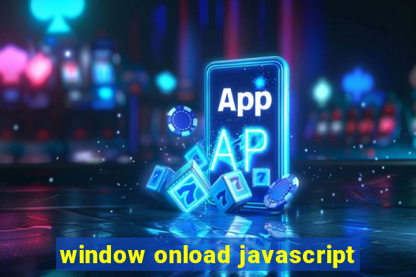 window onload javascript